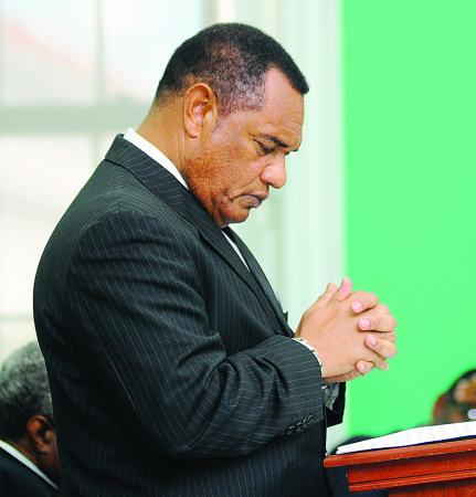 PM Perry Christie+deperate